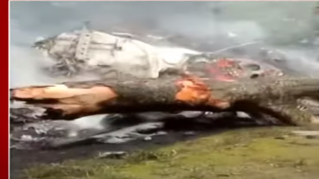 Helicopter crash