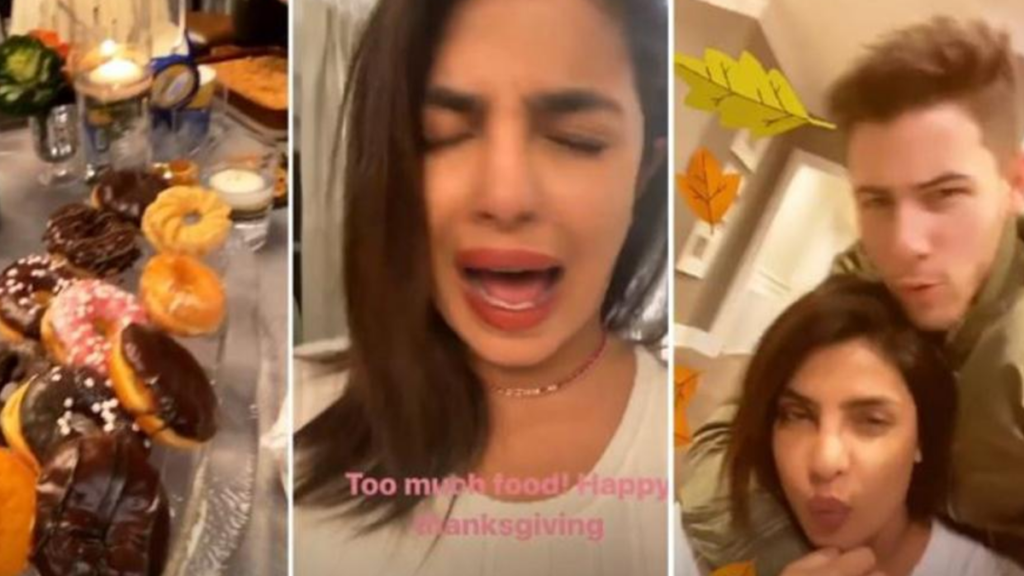 Priyanka Chopra Thanksgiving Party