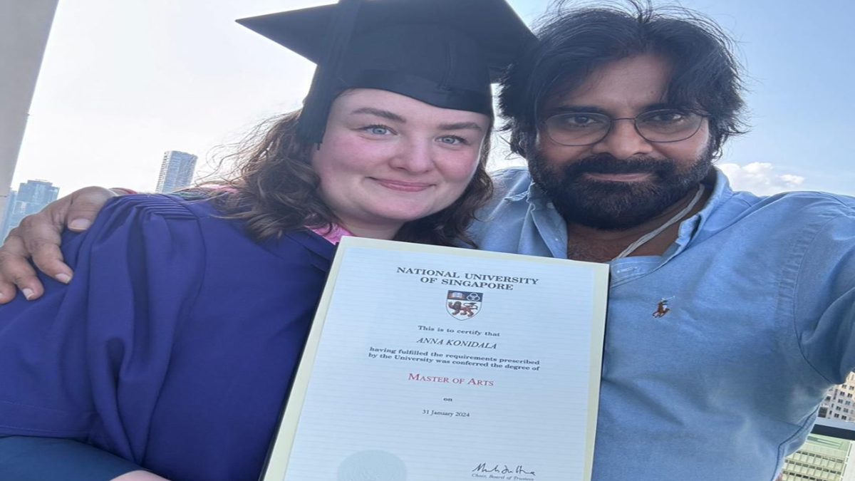 Pawan Kalyan Wife Anna Achieves Academic Milestone