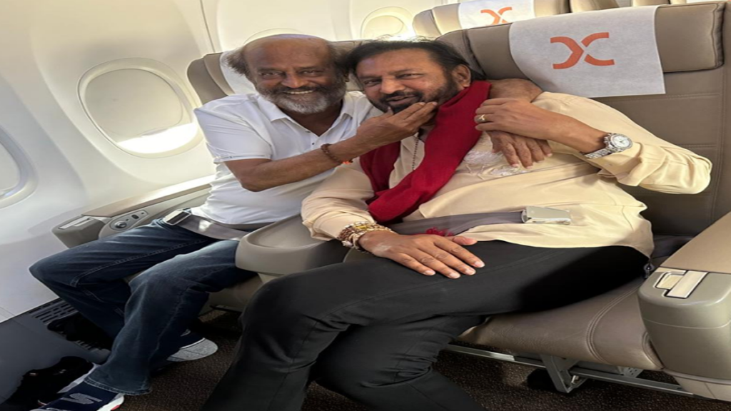 Rajinikanth and Mohan Babu