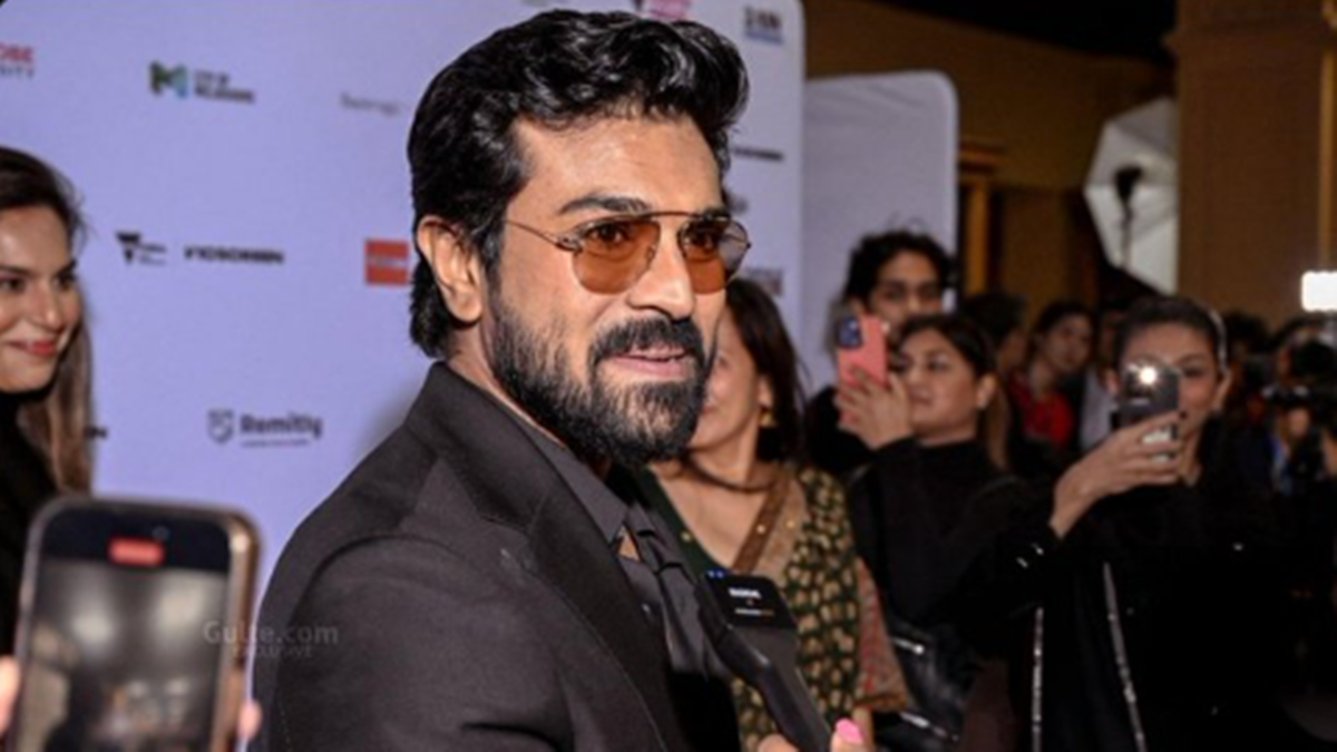 Ram Charan Enthralling Entry at Indian Film Festival of Melbourne