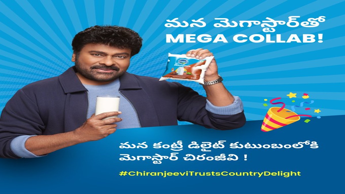 Country Delight Ad Featuring Chiranjeevi