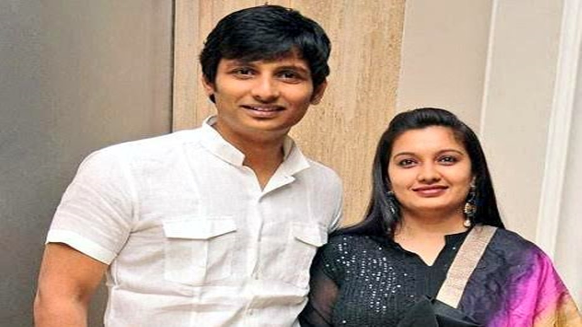 Jiiva and Wife