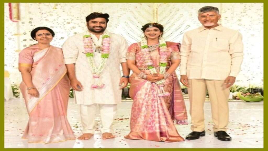 Nara Rohit Engagement with Siri Lella