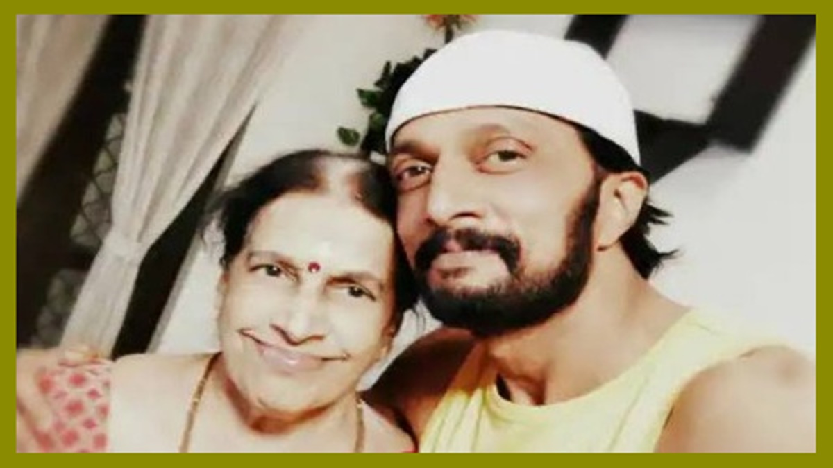 Mother of Actor Kiccha Sudeep